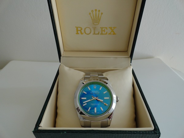 Rolex Milgauss Blue Dial Replica Watch
