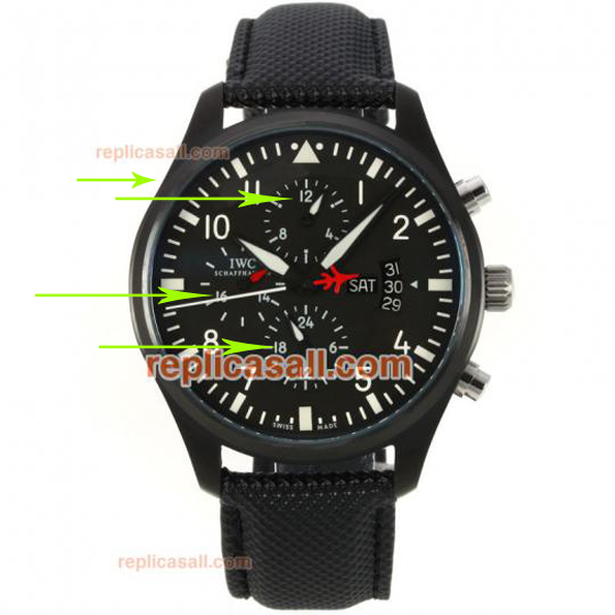 FAKE Pilot’s Watch Double Chronograph Edition TOP GUN