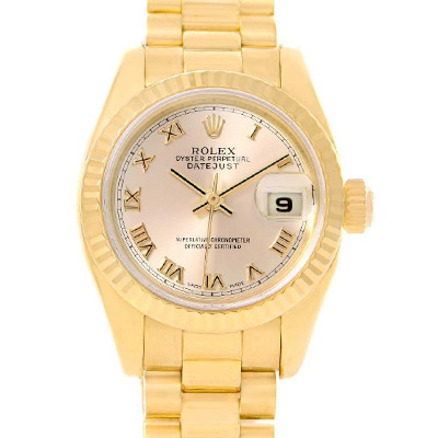 Ladies Rolex President Datejust Watch