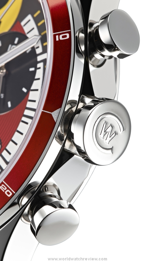 Chr. Ward C70 3527 GT Limited Edition Chronometer (Ref. C70-3527GT-SRK, crown and chrono push-pieces)