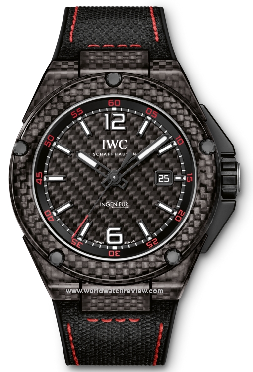 IWC Ingenieur Carbon Performance Limited Edition (Ref. 3224, front view)