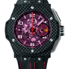 Hublot Big Bang Ferrari Red Magic Carbon Watch Black Strap