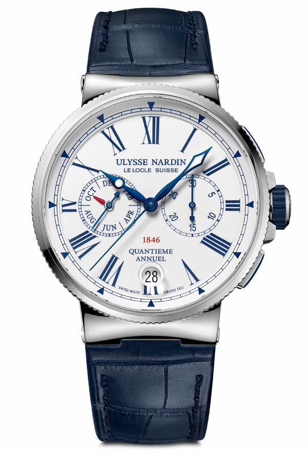 Marine Annual Calendar Chronograph