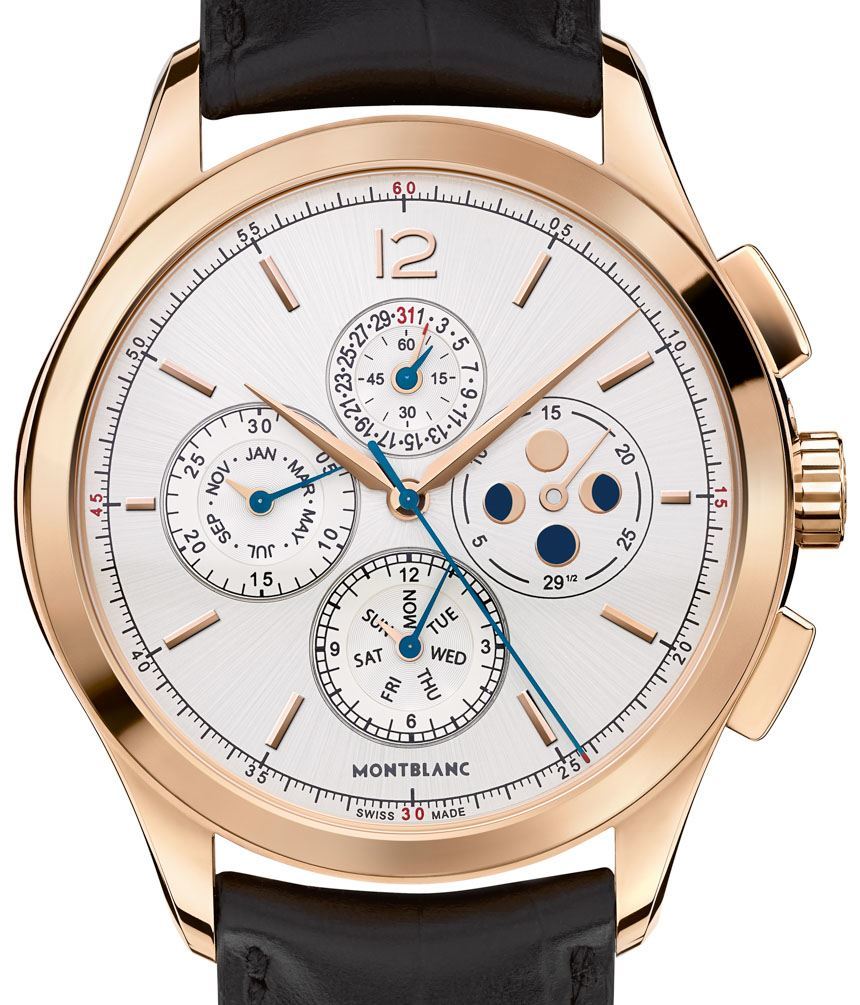 Montblanc Heritage Chronométrie Chronograph Quantième Annuel Watch Breaking Pricing Barriers Watch Releases 