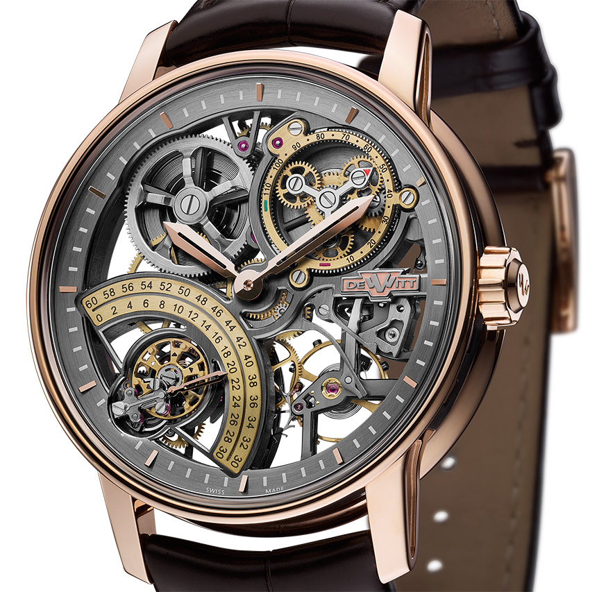 DeWitt Academia Skeleton Watch Watch Releases 