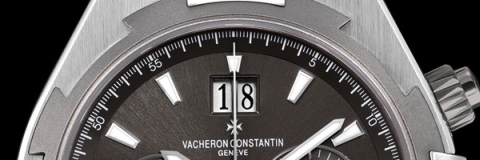 Vacheron Constantin Overseas Gray Dial Steel Case Watch replica