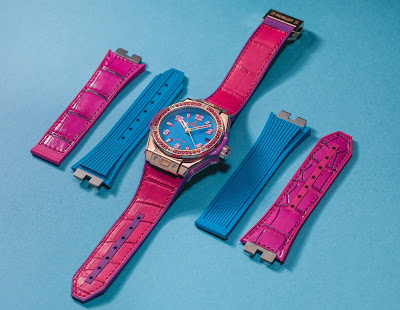 Ladies' Hublot Big Bang Pop Art “One-Click” replica watch